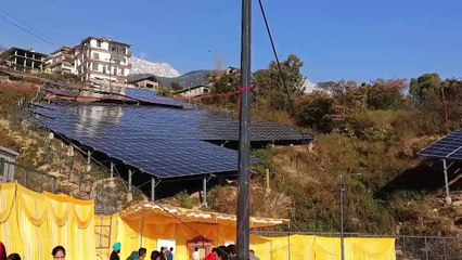 मुख्यमंत्री ने धर्मशाला शहर की पहली सौर ऊर्जा परियोजना का उद्घाटन किया