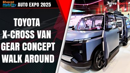 Auto expo 2025 : TOYOTA X CROSS VAN GEAR CONCEPT  walkaround | Tamil | Giri Mani
