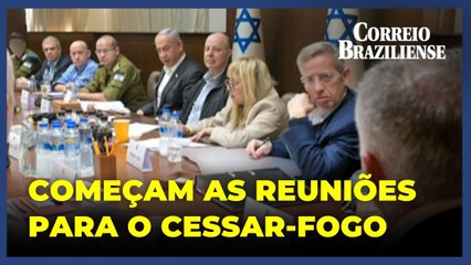 Autoridades de Israel se reúnem para debater acordo de cessar-fogo