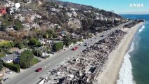 California, cosa rimane dopo gli incendi a Malibu