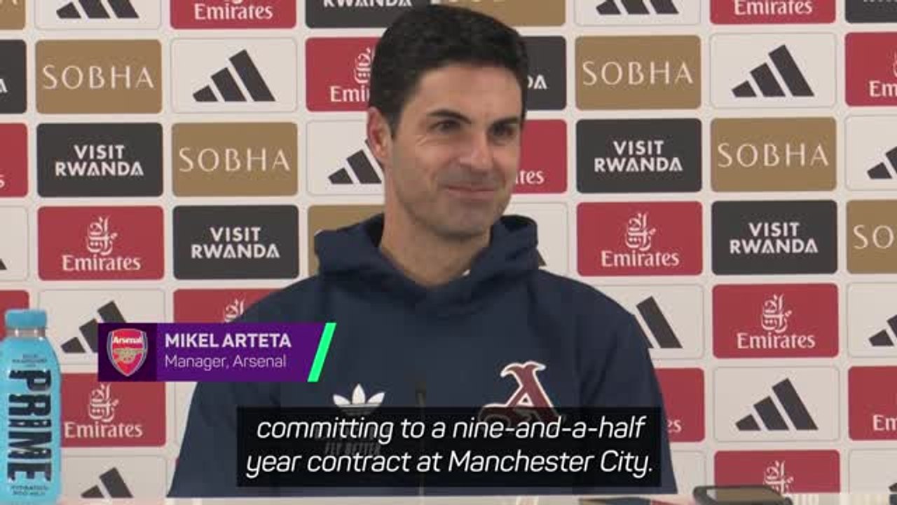 Maybe managers will follow Haaland's 10-year contract! - Arteta