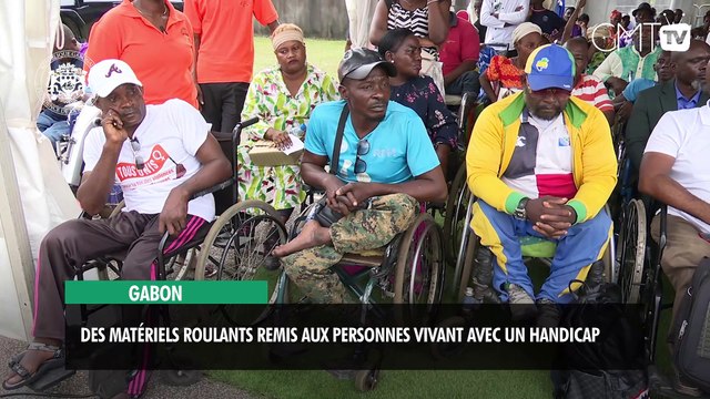 [#Reportage] Gabon : des matériels roulants remis aux personnes vivant avec un handicap