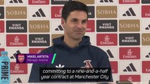 Maybe managers will follow Haaland's 10-year contract! - Arteta