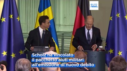 Germania: Scholz accusato di aver bloccato 3 miliardi di euro di aiuti all'Ucraina