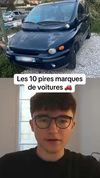La dernière marque… 💀 #marque #voiture #automobile #classement