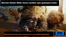 Monster Hunter Wilds shows another epic gameplay trailer