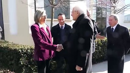 Mattarella al Maxxi per gli 80 anni dell'ANSA