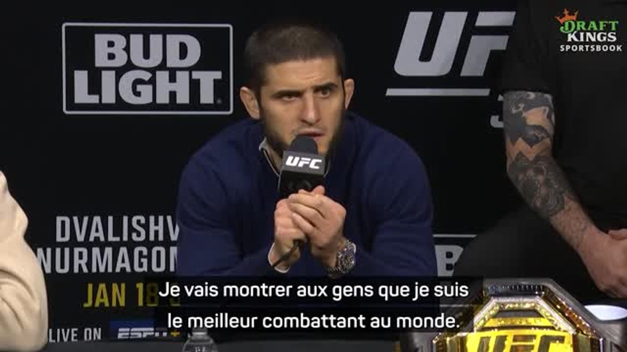 UFC 311 - Makhachev : "Je vais montrer que je suis le meilleur combattant au monde"