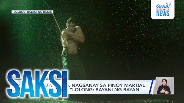 Ruru Madrid, nagsanay sa Pinoy martial arts para sa Lolong: Bayani ng bayan | Saksi