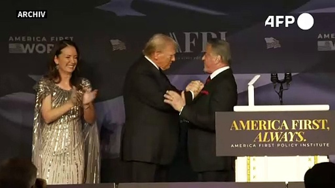 Gibson, Stallone, Voight: Trump macht Hollywood-Stars zu Sonderbotschaftern