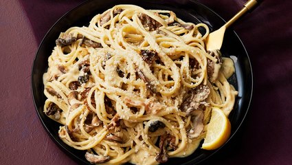 How to Make Creamy Mushroom Pasta with Garlic-Miso Butter