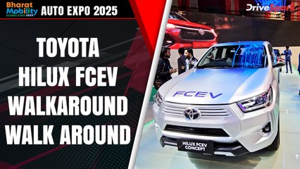 Auto expo 2025 : Toyota Hilux FCEV walkaround | Tamil | Giri Mani