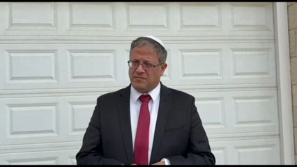 Ministro israeliano di estrema destra Ben Gvir: "Fermate l'accordo"