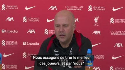 Liverpool - Slot : "La saison est encore longue, les joueurs le savent"