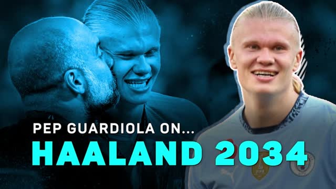What Guardiola said about Haaland's mega Man City contract