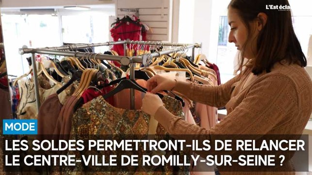 Les soldes permettront-ils de relancer le centre-ville de Romilly-sur-Seine ?