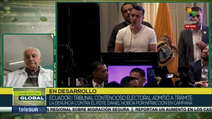 Tramitan denuncia contra pdte. Noboa por irregularidades durante campaña electoral