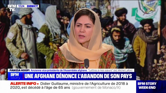 Afghanistan: Les femmes sont totalement effacées par les Talibans , dénonce Fawzia Koofi, autrice de Lettres à mes soeurs