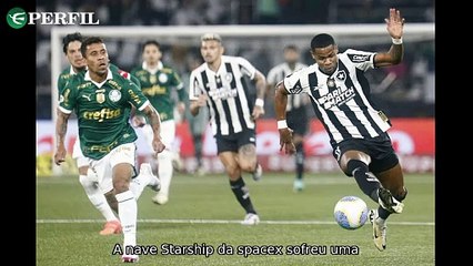 "Botafogo avalia venda de Júnior Santos, brasileiros comemoram feriado e Starship da SpaceX se desintegra"