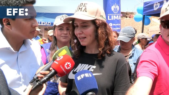 Presidenta de la Comunidad de Madrid reivindica en Lima los lazos de la Hispanidad