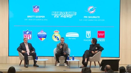 Miami Dolphins jugarán en 2025 en el Bernabéu en el primer partido de la NFL en España