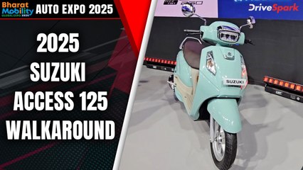 Bharat Mobility Global Expo 2025: Suzuki Access 125 | Promeet Ghosh