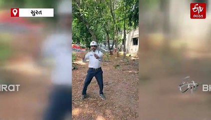 સુરતમાં ડાન્સિંગ ચાર રસ્તાની શરૂઆતઃ આવું કંઈ જોવા મળે તો માન આપજો- VIDEO