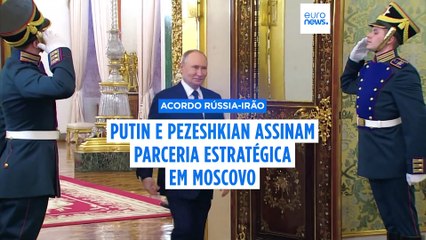 Pacto Rússia-Irão estende-se do comércio e cooperação militar até à educação e ciência