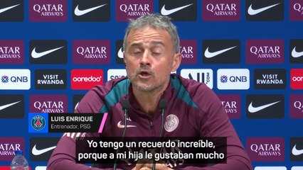 El bonito recuerdo de Luis Enrique a su hija Xana
