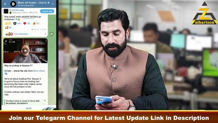 Blum Season 1 Airdrop _ Blum Airdrop Update _ Blum Coin Update _ Crypto News Today _ Albarizon