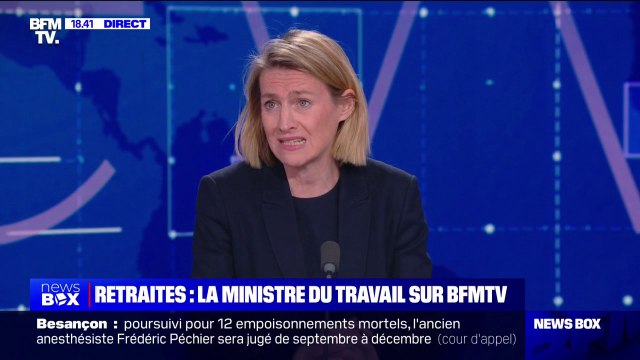 Conclave sur les retraites: Astrid Panosyan-Bouvet (ministre chargée du Travail) salue l'esprit de responsabilité de tous les partenaires sociaux