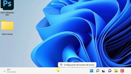 Como quitar el Clima de la Barra de Tareas en Windows 11 quitar la temperatura de la barra de tareas