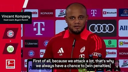 Kompany celebrates Kane's 'extraordinary' penalty record