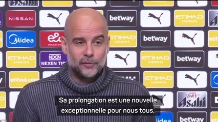 City - Guardiola : "La prolongation de Haaland est une nouvelle exceptionnelle"
