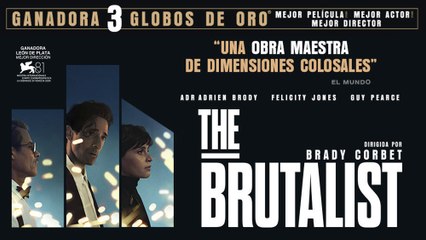 THE BRUTALIST (2024) - Tráiler #2 Español [HD][Castellano 2.0] 🎞️🇪🇸