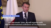 Macron announces new Lebanon 'reconstruction' conference in Paris