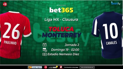 Tio Bets nos da las cuotas del Toluca vs Monterrey