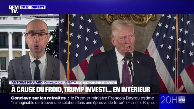 États-Unis: en raison du froid qui frappe le pays, Donald Trump sera investi à l'intérieur du Capitole