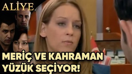 Meriç ve Kahraman Yüzük Seçiyor! - Aliye 74.Bölüm