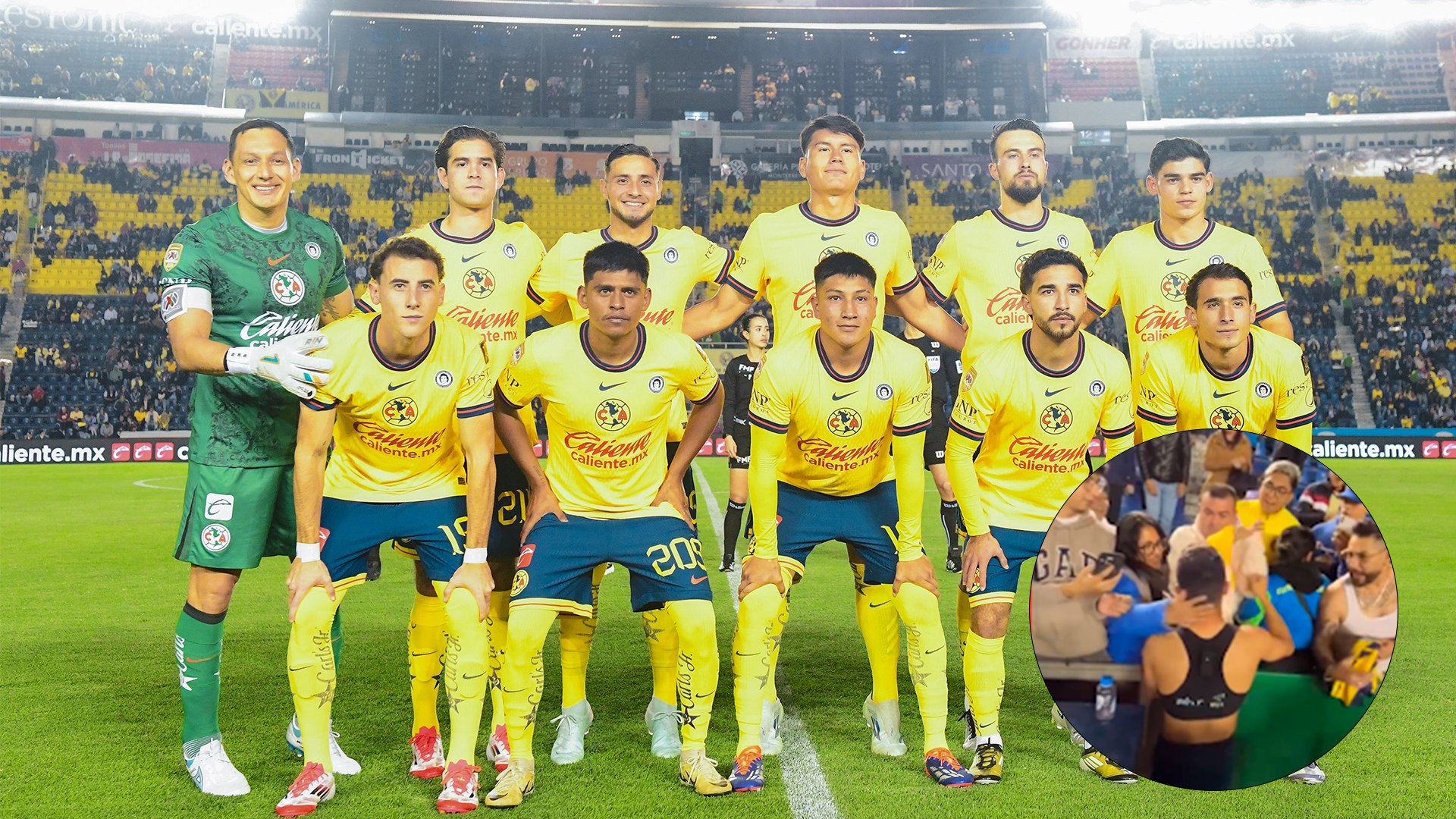 Amrica: Adrin Fernndez del Sub 23 le regala su jersey a su pap tras victoria contra Xolos