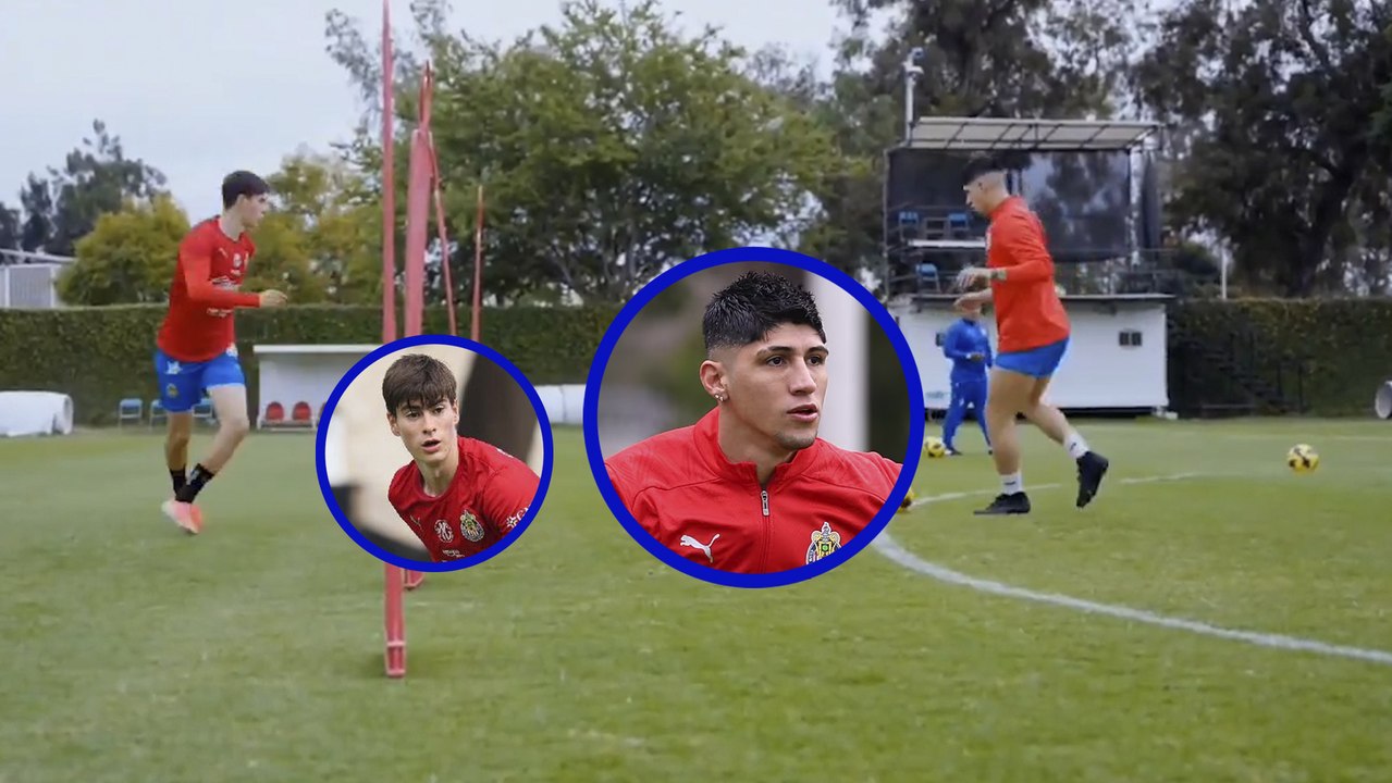 Chivas: Alan Pulido y la 'Hormiga' se preparan juntos para el juego de la jornada 2 del Clausura 2025 contra Necaxa