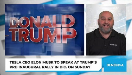 Tesla CEO Elon Musk To Speak At Trump’s Pre-Inaugural Rally In D.C. On Sunday