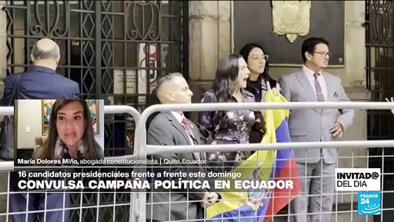 ¿Cómo afecta la crisis política en Ecuador a la candidatura de Daniel Noboa?
