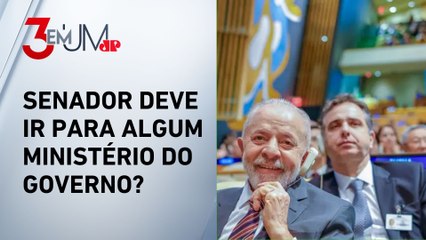Lula e Rodrigo Pacheco trocam afagos durante cerimônia