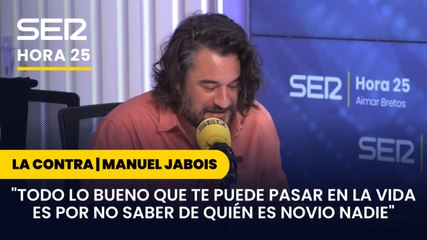 Manuel Jabois: "Todo lo bueno que te puede pasar en la vida es por no saber de quién es novio nadie"