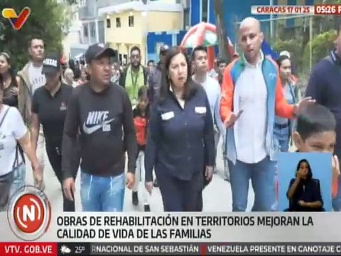 Gobierno Bolivariano entregó obra de rehabilitación integral en el sector Divino Niño pqa. Coche