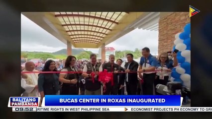 Bucas Center in Roxas inaugurated