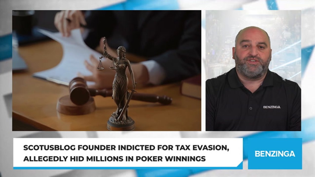 SCOTUSblog Founder Indicted for Tax Evasion, Allegedly Hid Millions in  Poker Winnings