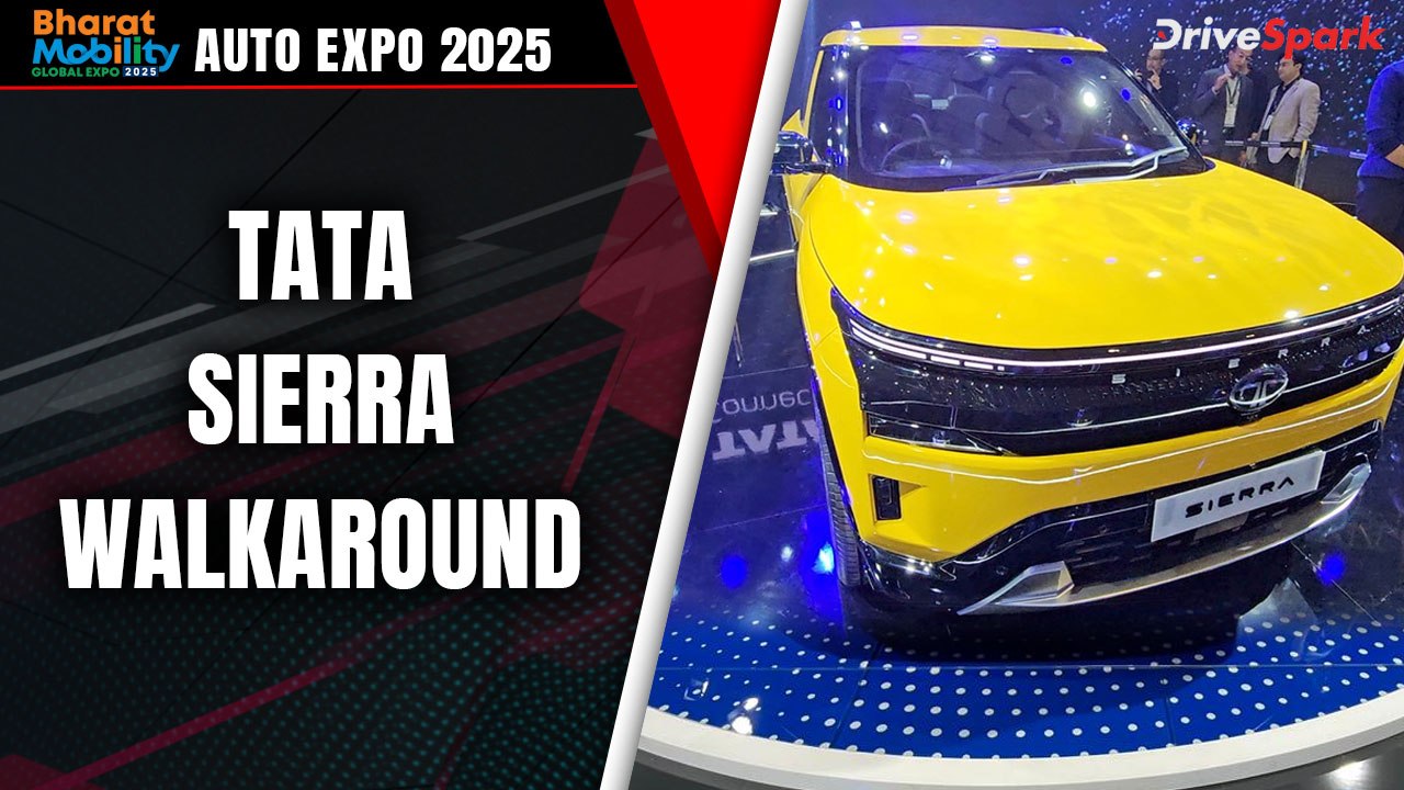 Auto Expo 2025: Tata Sierra Walkaround | Promeet Ghosh