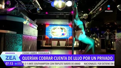 Empleado de table dance cobra 53 mil pesos a un cliente por un servicio privado